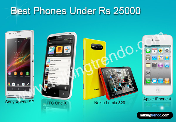 Best phones under Rs 25000